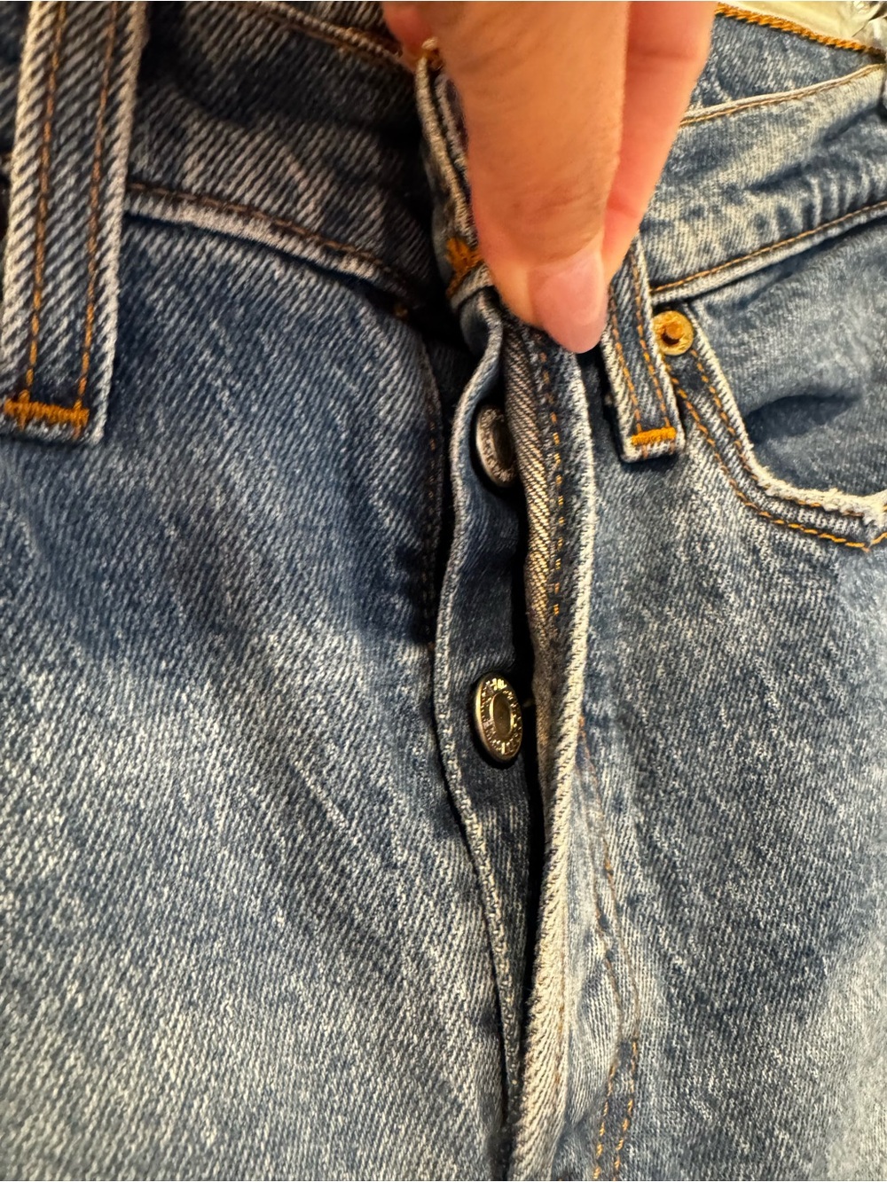 Levi's Premium Wedgie Icon High Rise Leg Medium Wash Ankle Jeans Sz 27 - Picture 5 of 10
